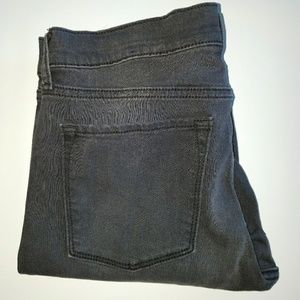 Banana Republic Black Wash Skinny Jeans
